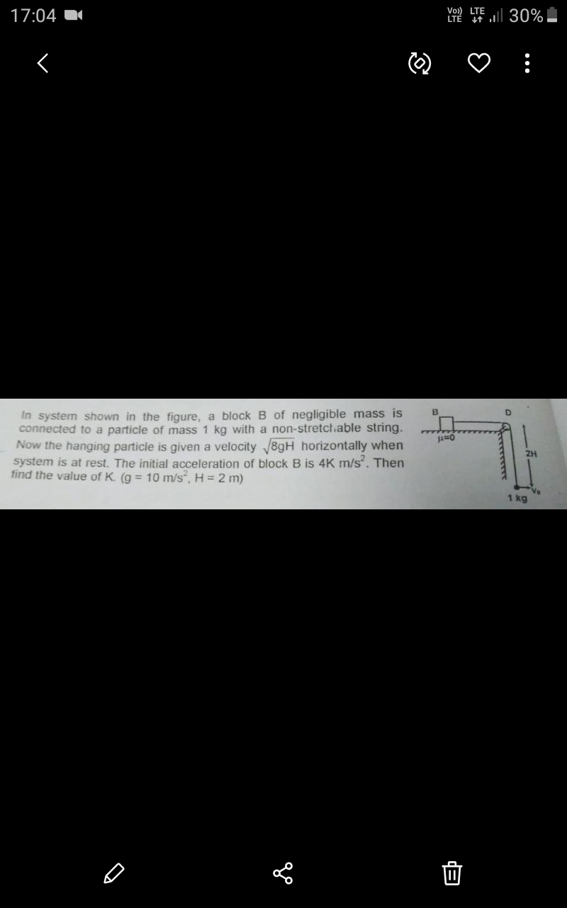 Question image for Please give a detailed solution with each and eve